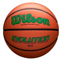 Мяч баскетбольный Wilson Evolution 295 (7, brown-green)
